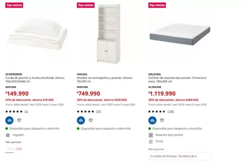 Ofertas de IKEA Colombia de 16 a 30 abril 2026 Productos del mes Abril - Página 2