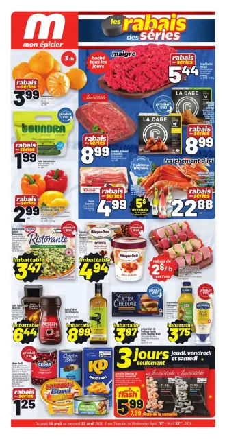 Metro supermarket Canada offers from 16 to 22 April 2026 Top offers for smart savers - Page 1
