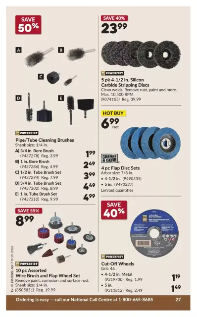 Princess Auto Canada offers from 7 to 19 April 2026 Great offer for all customers - Page 33