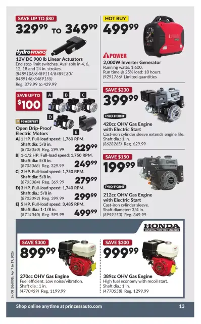 Princess Auto Canada offers from 7 to 19 April 2026 Great offer for all customers - Page 19