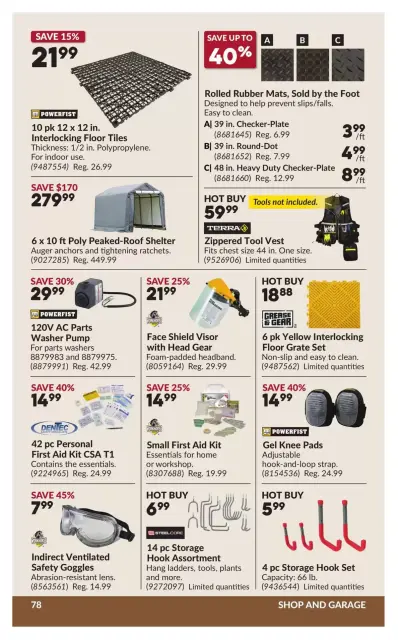 Princess Auto Canada offers from 7 to 19 April 2026 Great offer for all customers - Page 85