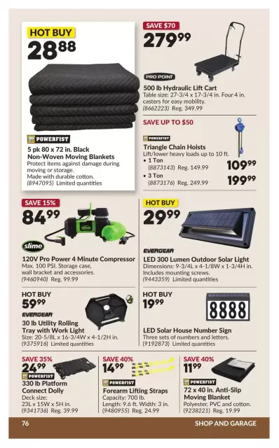 Princess Auto Canada offers from 7 to 19 April 2026 Great offer for all customers - Page 83