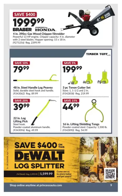 Princess Auto Canada offers from 7 to 19 April 2026 Great offer for all customers - Page 15
