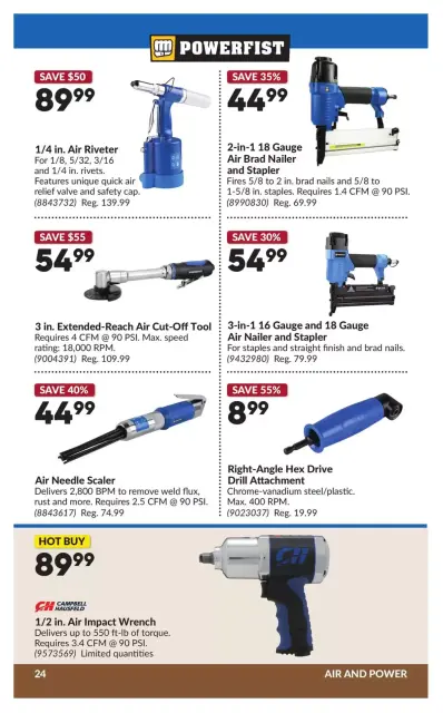 Princess Auto Canada offers from 7 to 19 April 2026 Great offer for all customers - Page 30
