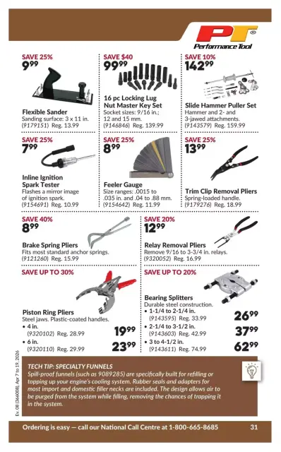 Princess Auto Canada offers from 7 to 19 April 2026 Great offer for all customers - Page 37