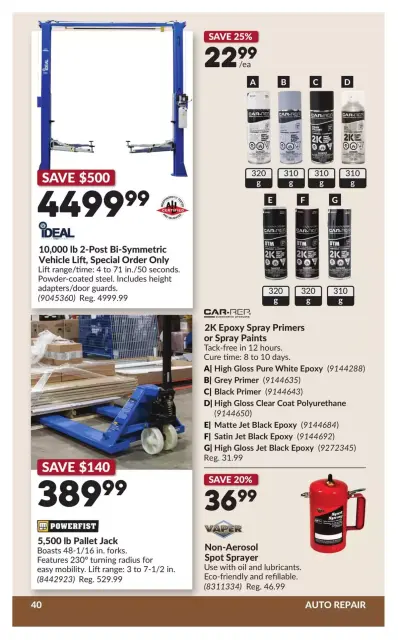 Princess Auto Canada offers from 7 to 19 April 2026 Great offer for all customers - Page 46