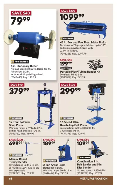 Princess Auto Canada offers from 7 to 19 April 2026 Great offer for all customers - Page 75