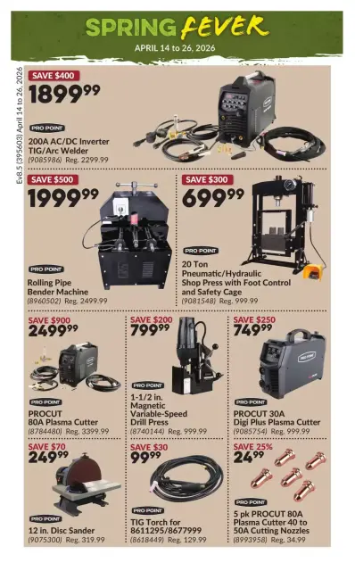 Princess Auto Canada offers from 14 to 26 April 2026 Current deals and offers - Page 20