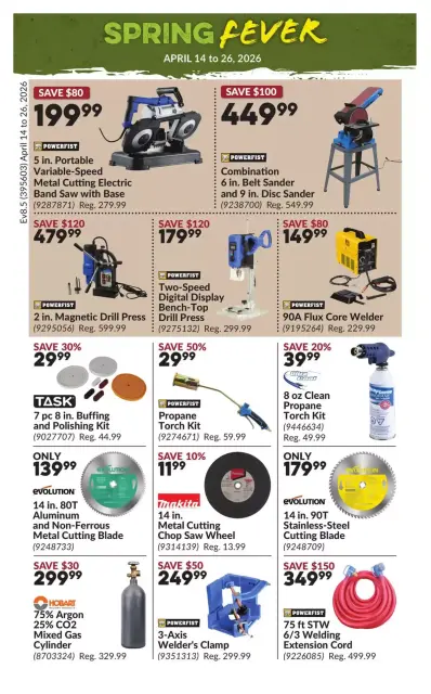 Princess Auto Canada offers from 14 to 26 April 2026 Current deals and offers - Page 21