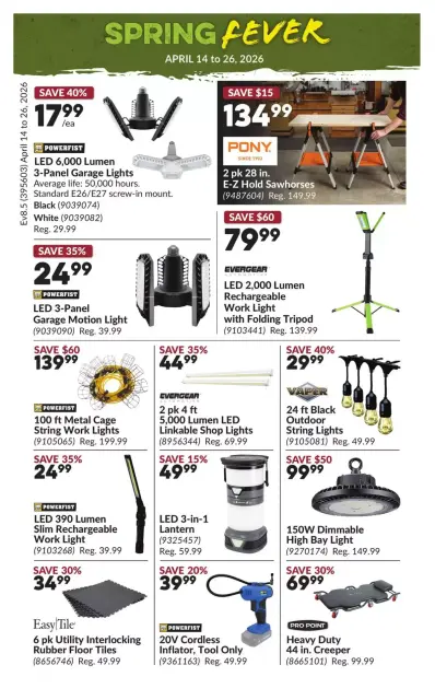 Princess Auto Canada offers from 14 to 26 April 2026 Current deals and offers - Page 15