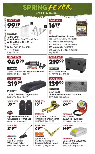 Princess Auto Canada offers from 14 to 26 April 2026 Current deals and offers - Page 8