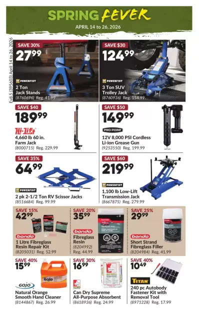 Princess Auto Canada offers from 14 to 26 April 2026 Current deals and offers - Page 13
