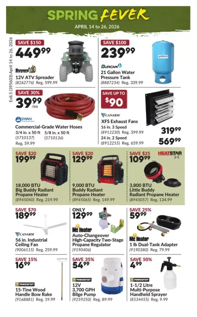 Princess Auto Canada offers from 14 to 26 April 2026 Current deals and offers - Page 2