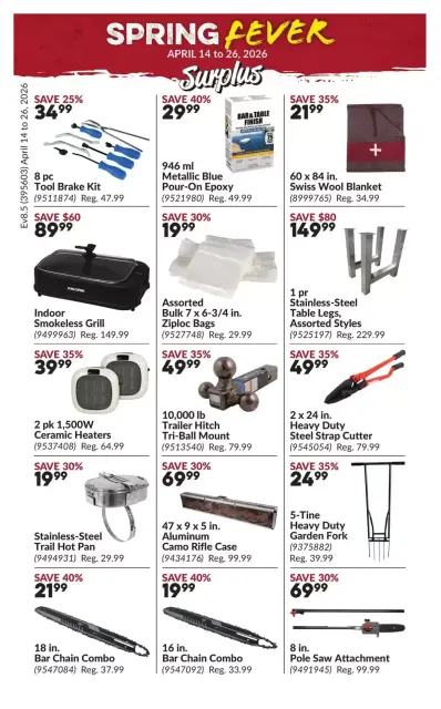 Princess Auto Canada offers from 14 to 26 April 2026 Current deals and offers - Page 23