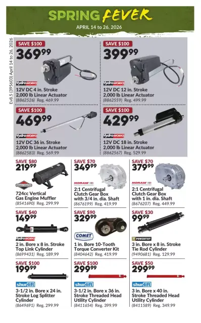 Princess Auto Canada offers from 14 to 26 April 2026 Current deals and offers - Page 17