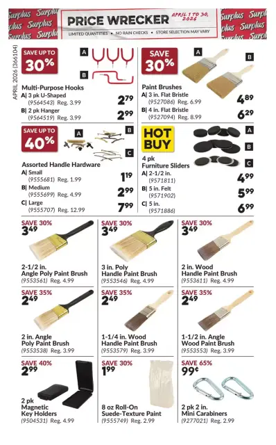 Princess Auto Canada offers from 1 to 30 April 2026 Price Wrecker - Page 8
