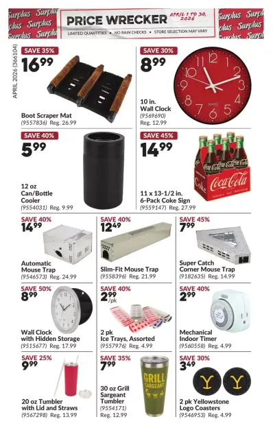 Princess Auto Canada offers from 1 to 30 April 2026 Price Wrecker - Page 10