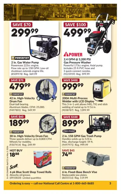 Princess Auto Canada offers from 21 April to 3 May 2026 Discounts and promotions - Page 7