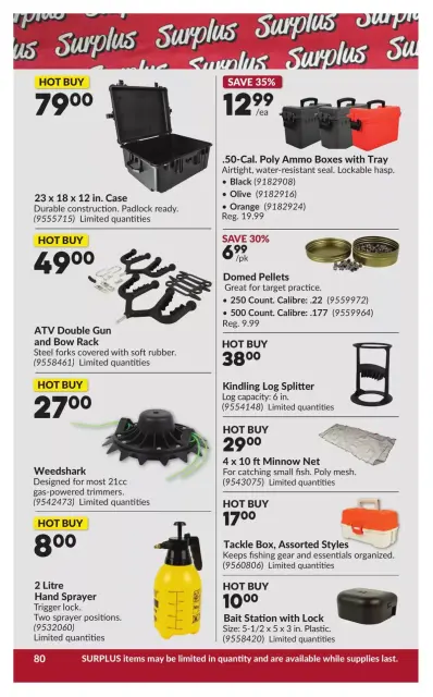 Princess Auto Canada offers from 21 April to 3 May 2026 Discounts and promotions - Page 85
