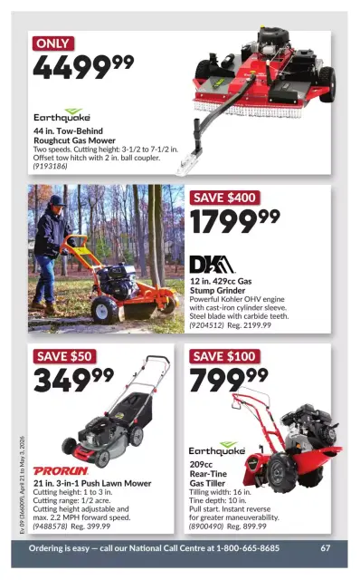 Princess Auto Canada offers from 21 April to 3 May 2026 Discounts and promotions - Page 72