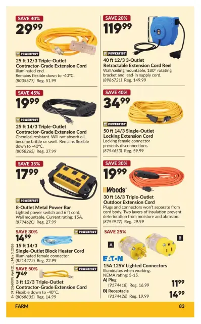 Princess Auto Canada offers from 21 April to 3 May 2026 Discounts and promotions - Page 88