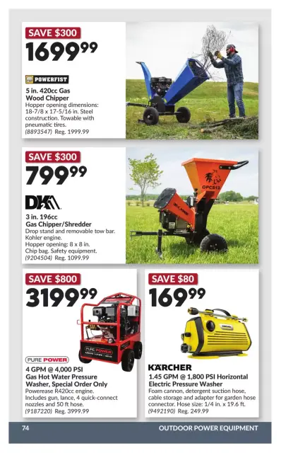 Princess Auto Canada offers from 21 April to 3 May 2026 Discounts and promotions - Page 79