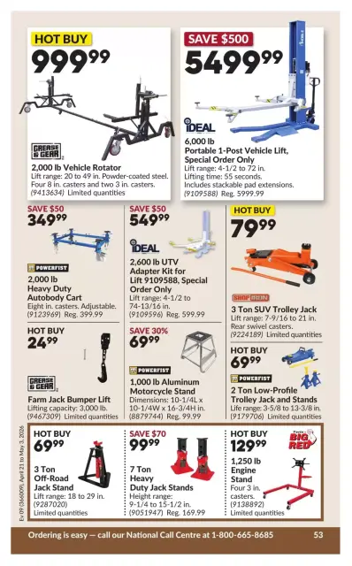 Princess Auto Canada offers from 21 April to 3 May 2026 Discounts and promotions - Page 58