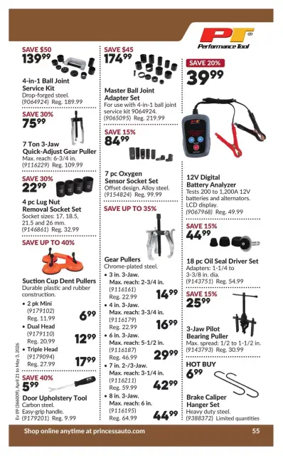 Princess Auto Canada offers from 21 April to 3 May 2026 Discounts and promotions - Page 60