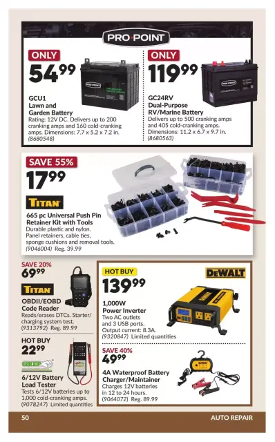 Princess Auto Canada offers from 21 April to 3 May 2026 Discounts and promotions - Page 55
