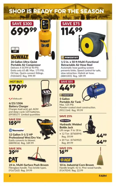 Princess Auto Canada offers from 21 April to 3 May 2026 Discounts and promotions - Page 6