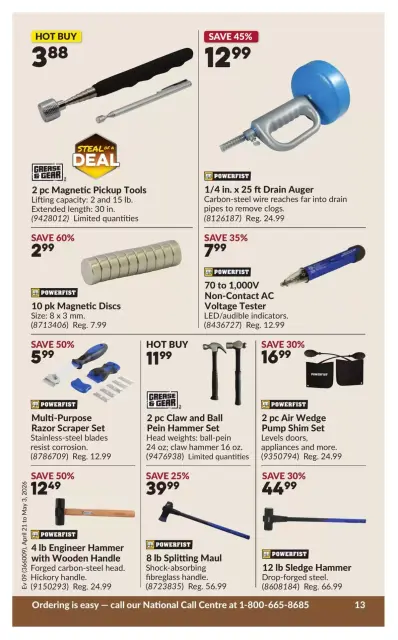 Princess Auto Canada offers from 21 April to 3 May 2026 Discounts and promotions - Page 17