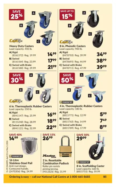 Princess Auto Canada offers from 21 April to 3 May 2026 Discounts and promotions - Page 90