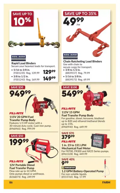 Princess Auto Canada offers from 21 April to 3 May 2026 Discounts and promotions - Page 91