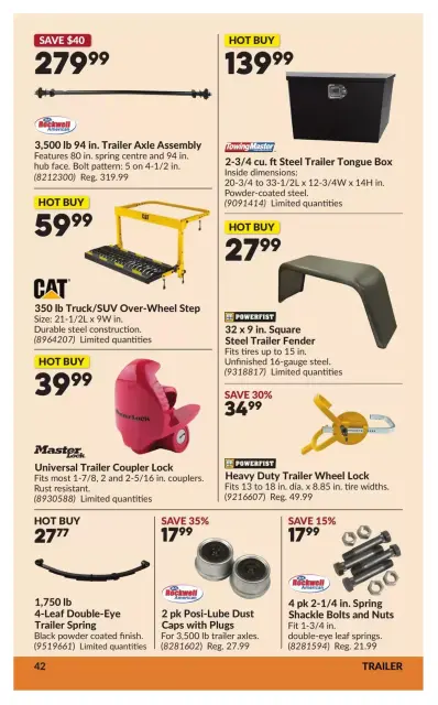Princess Auto Canada offers from 21 April to 3 May 2026 Discounts and promotions - Page 47