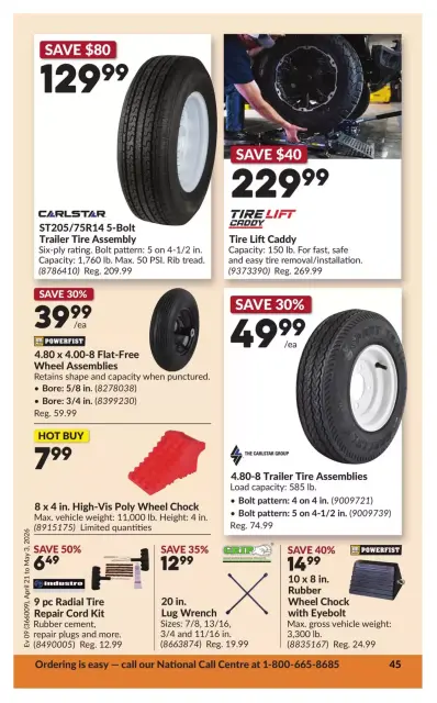 Princess Auto Canada offers from 21 April to 3 May 2026 Discounts and promotions - Page 50