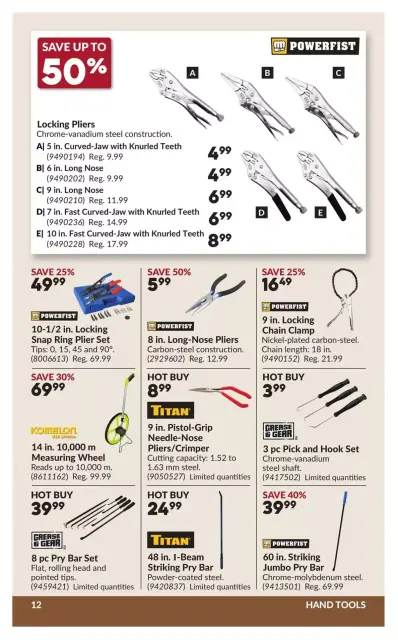 Princess Auto Canada offers from 21 April to 3 May 2026 Discounts and promotions - Page 16