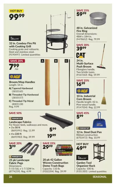 Princess Auto Canada offers from 21 April to 3 May 2026 Discounts and promotions - Page 31