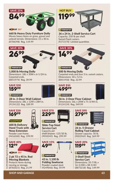 Princess Auto Canada offers from 21 April to 3 May 2026 Discounts and promotions - Page 68