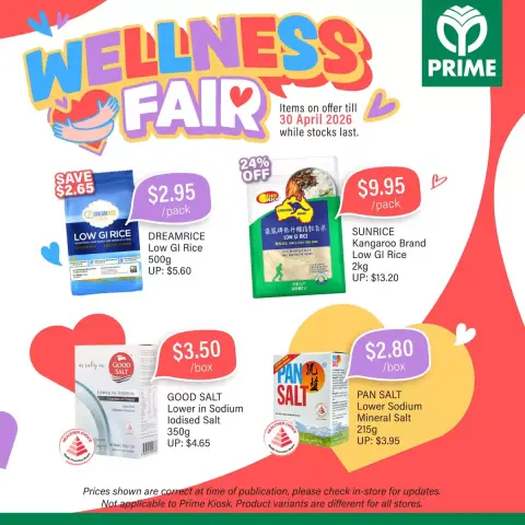 Prime Supermarket Singapore offers from 1 to 30 April 2026 New Discounts - Page 1