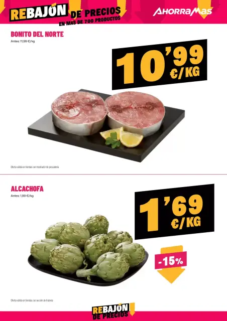 Ofertas de Ahorramas España de 16 a 22 abril 2026 Rebajón De Precios - Página 2