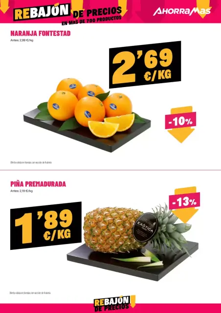 Ofertas de Ahorramas España de 16 a 22 abril 2026 Rebajón De Precios - Página 3