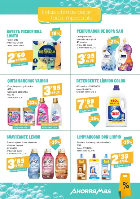 Ofertas de Ahorramas España de 16 a 22 abril 2026 Rebajón De Precios - Página 19