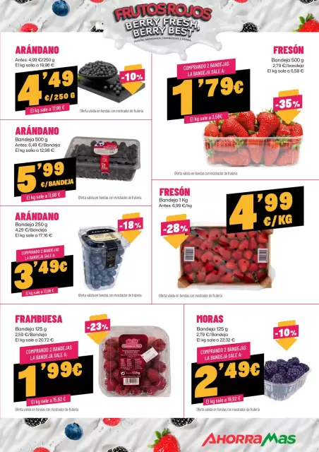 Ofertas de Ahorramas España de 16 a 22 abril 2026 Rebajón De Precios - Página 5