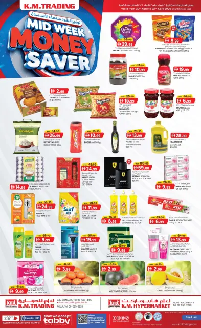 Ofertas de Comercio KM Sharjah de 20 a 22 abril 2026 Ofertas de ahorro de dinero - Página 1