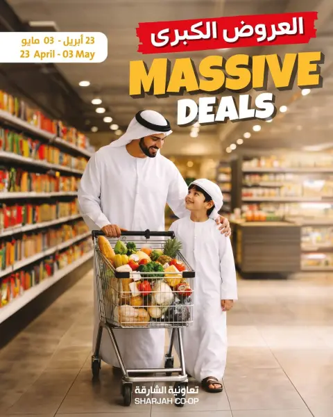 Grandes ofertas en Cooperativa de Sharjah, del 23 abril al 3 mayo 2026 - Página 1