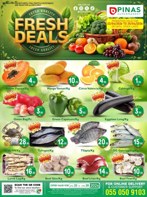 Pinas Supermarket offers in Albtha from 5 to 11 Dhuʻl-Qiʻdah 1447 AH (22 – 28 April 2026) End of month offers - Page 4
