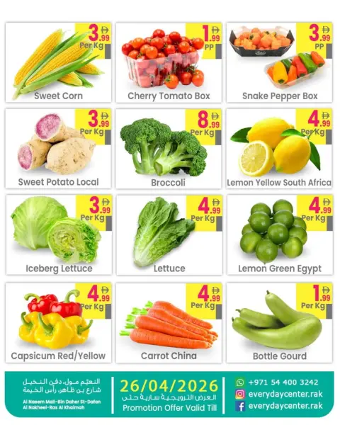 Everyday Center offers in Ras Al Khaimah from 24 to 26 April 2026 Big Offers - Page 5
