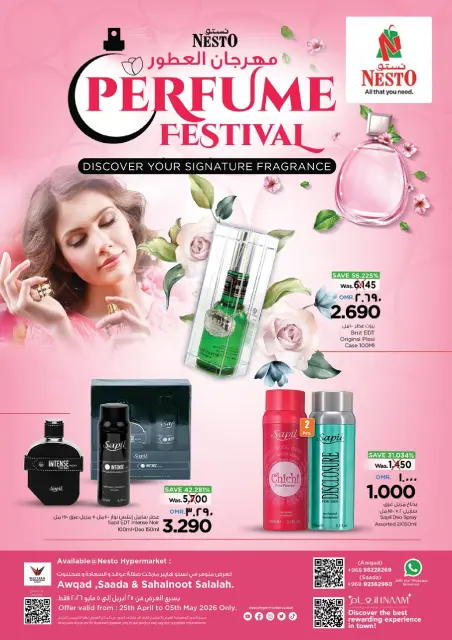 Ofertas de Nesto Salalah de 25 abril a 5 mayo 2026 Festival del Perfume - Página 1