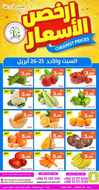 Hasad Albasatin Saudi Arabia offers from 8 to 9 Dhuʻl-Qiʻdah 1447 AH (25 – 26 April 2026) Low Price - Page 3