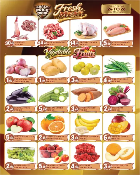 Dream Land supermarket offers in Dubai from 24 to 30 April 2026 Crazy price drop - Page 8